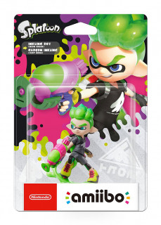 amiibo Splatoon - Inkling Boy (Neon green) Nintendo Switch