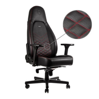 Noblechairs ICON Gamer Szék Fekete/Piros (NBL-ICN-PU-BRD) PC