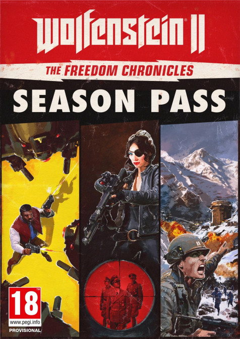 Wolfenstein II: The New Colossus - The Freedom Chronicles  Season Pass (PC) DIGITÁLIS PC