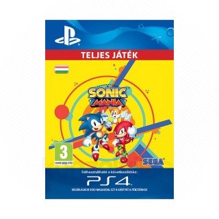 Sonic Mania (ESD HUN) PS4