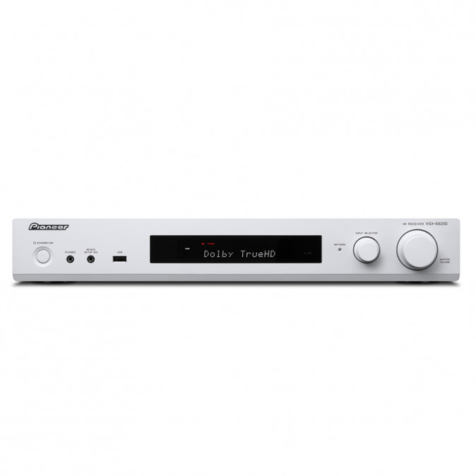 Pioneer VSX-S520D-W 5.1 csatornás házimozi erősítő (fehér) Audio
