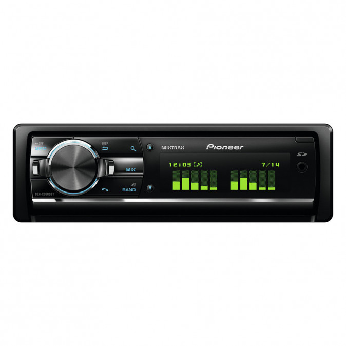 Pioneer DEH-X9600BT CD/Bluetooth/USB/AUX autóhifi fejegység PC