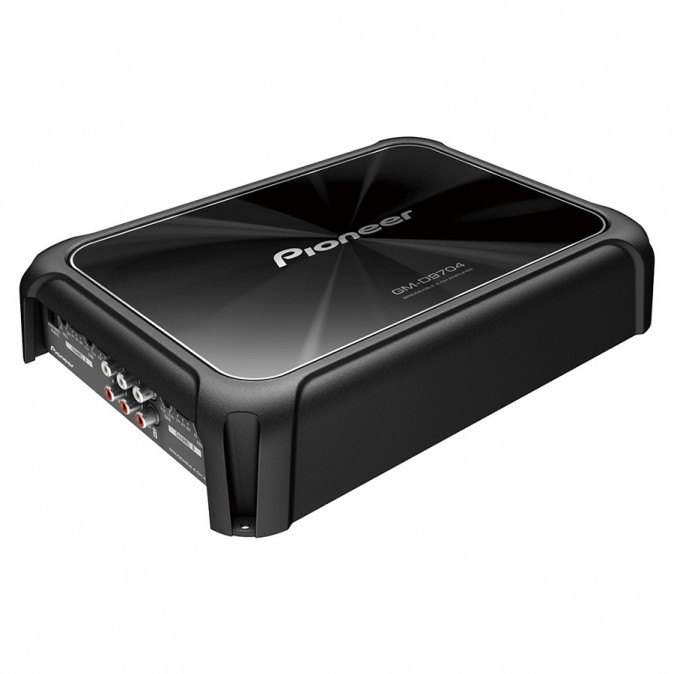 Pioneer GM-D9704 FD-osztályú 4 csatornás hidalható autóhifi erősítő (1600W) Audio