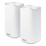 Asus ZenWiFi Mini CD6 2 darabos fehér AC1500 Mbps Tri-band gigabit AiMesh mesh Wi-Fi router rendszer thumbnail