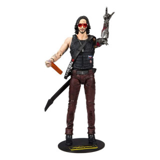 McFarlane Toys Cyberpunk 2077 Johnny Silverhand 18cm akciófigura (13501-5) Ajándéktárgyak