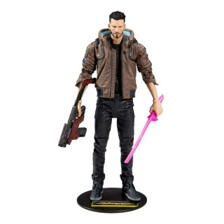 McFarlane Toys Cyberpunk 2077 V Male 18cm akciófigura (13502-2) Ajándéktárgyak