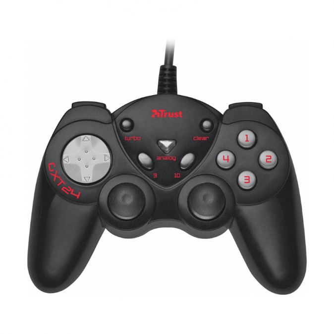 Trust 17416 GXT24 PC gamer gamepad (Bontott) PC