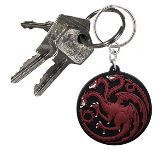 GAME OF THRONES - Kulcstartó PVC "Targaryen" - Abystyle Ajándéktárgyak