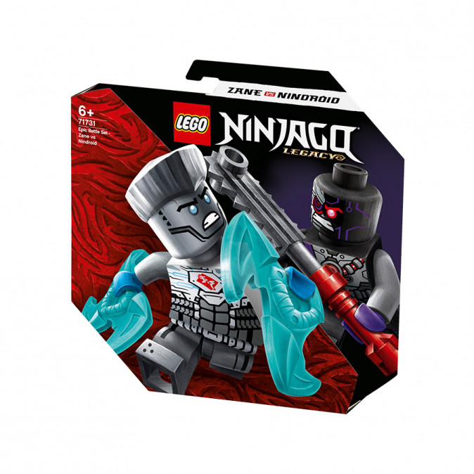LEGO Ninjago Hősi harci készlet - Zane vs Nindroid (71731) Játék