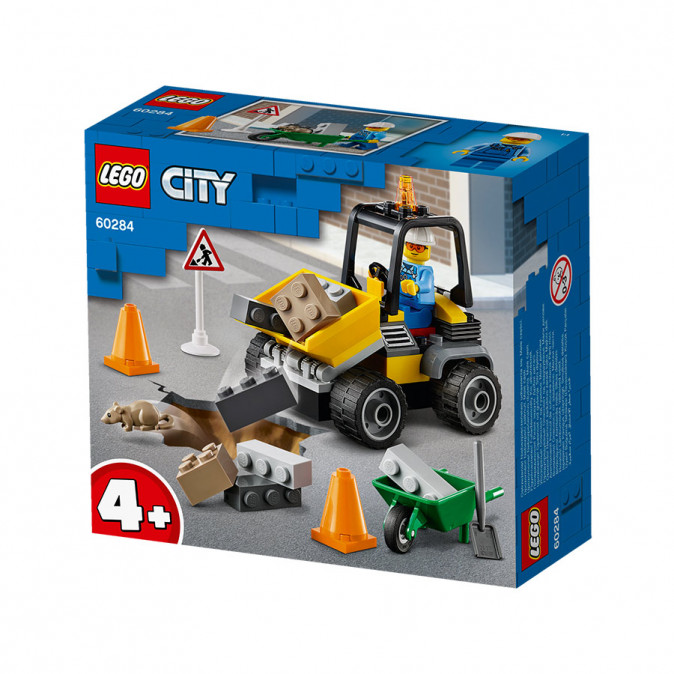 LEGO City Great Vehicles Útépítő autó (60284) Játék
