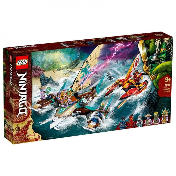 LEGO Ninjago Catamaran Sea Battle (71748) Játék