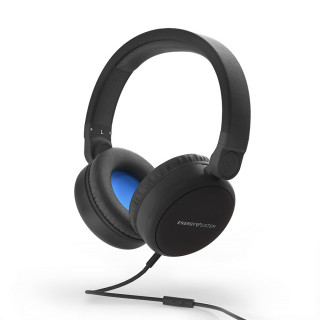 Energy Sistem Headphones Style 1 Talk Midnight Fekete mikrofonos fejhallgató (EN 448814) PC