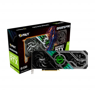 PALIT GeForce RTX 3070 GamingPro 8GB GDDR6 Videókártya PC