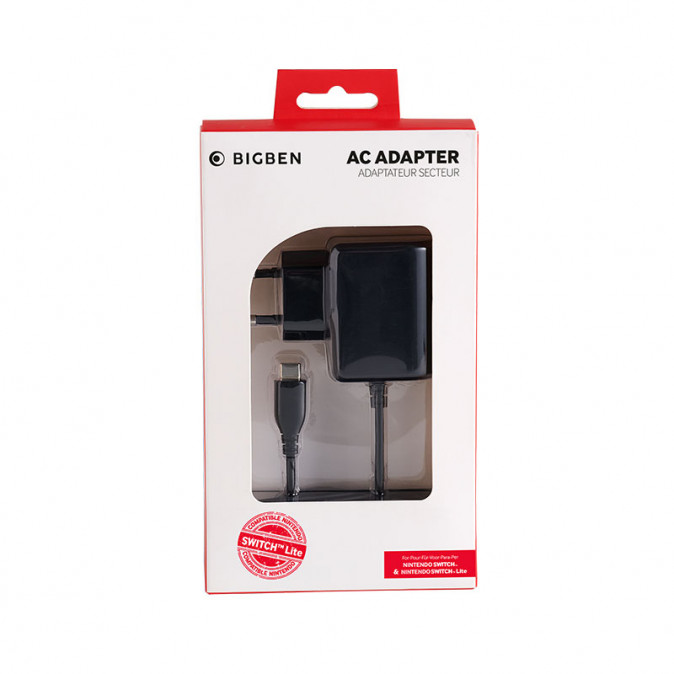 Switch AC Adapter (Nacon) (Bontott) Nintendo Switch
