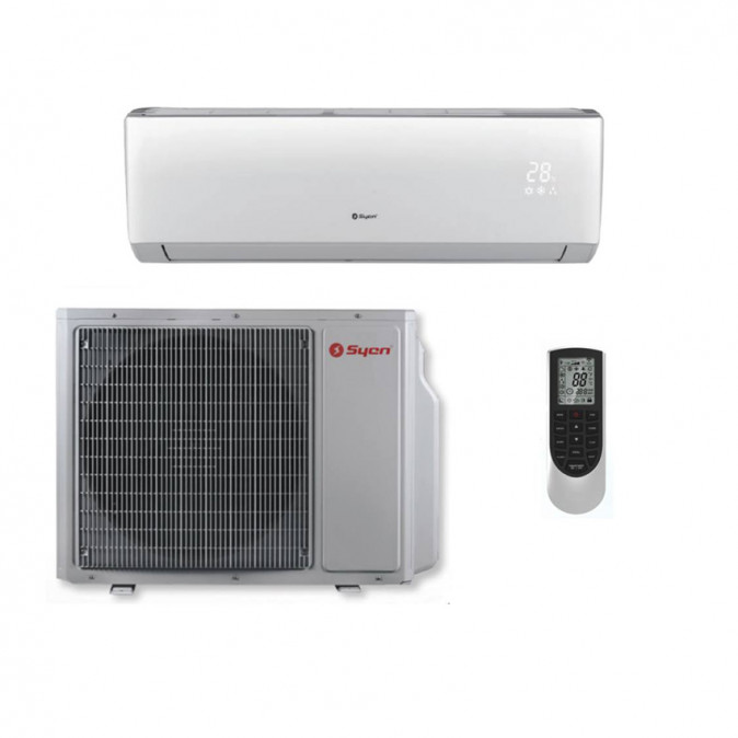 Syen Bora Plusz SOH24BO-E32DA4C Inverteres Oldalfali Split Klíma, WIFI, 6,2 kW Otthon