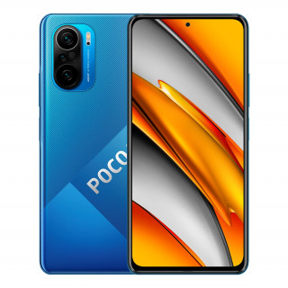 Xiaomi Poco F3 5G 128GB 6GB RAM Dual (Kék) Mobil