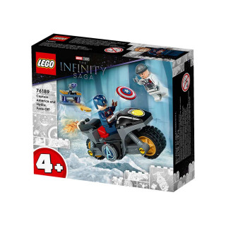 LEGO Super Heroes Amerika Kapitány és Hydra szemtől szemben (76189) Játék