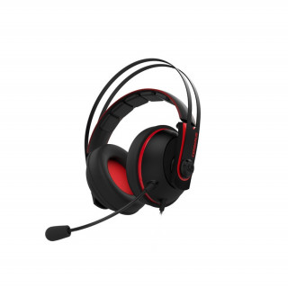 Asus Cerberus V2 Red Gamer Headset (90YH015R-B1UA00) (Bontott) Több platform