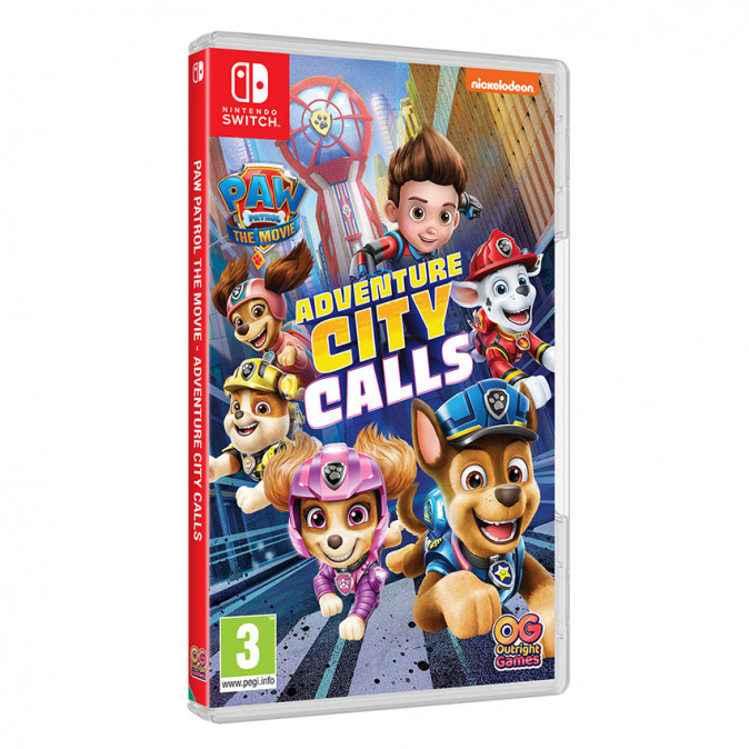 Paw Patrol The Movie: Adventure City Calls Nintendo Switch