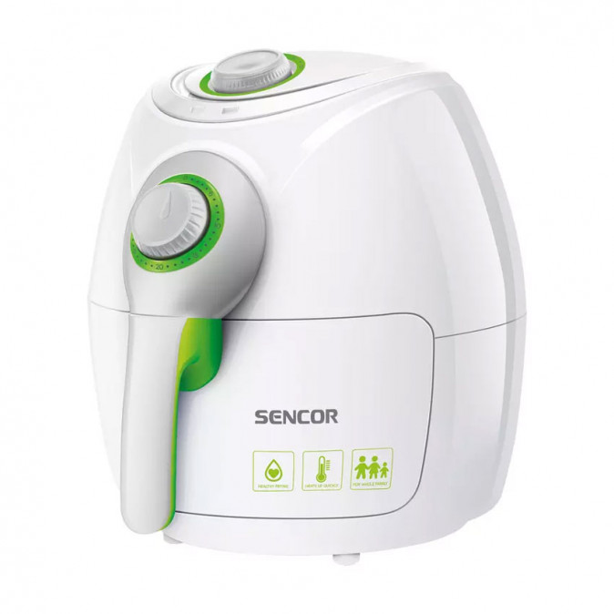 SENCOR SFR 3220WH Forrólevegős fritőz Otthon