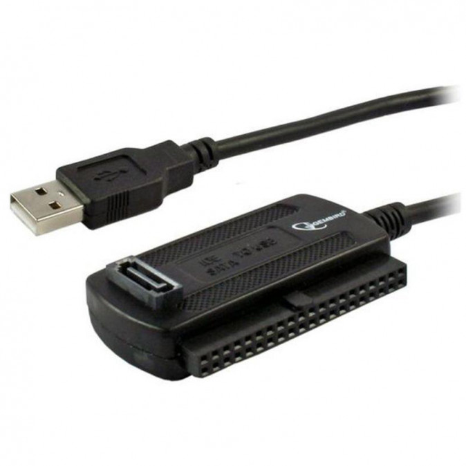 Gembird USB to IDE/SATA adapter kábel Fekete PC