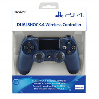 PlayStation 4 (PS4) Dualshock 4 Controller (Midnight Blue) (Bontott) PS4