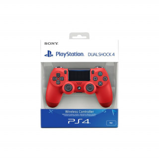 Playstation 4 (PS4) Dualshock 4 Controller (Red) (2016) (Bontott) PS4