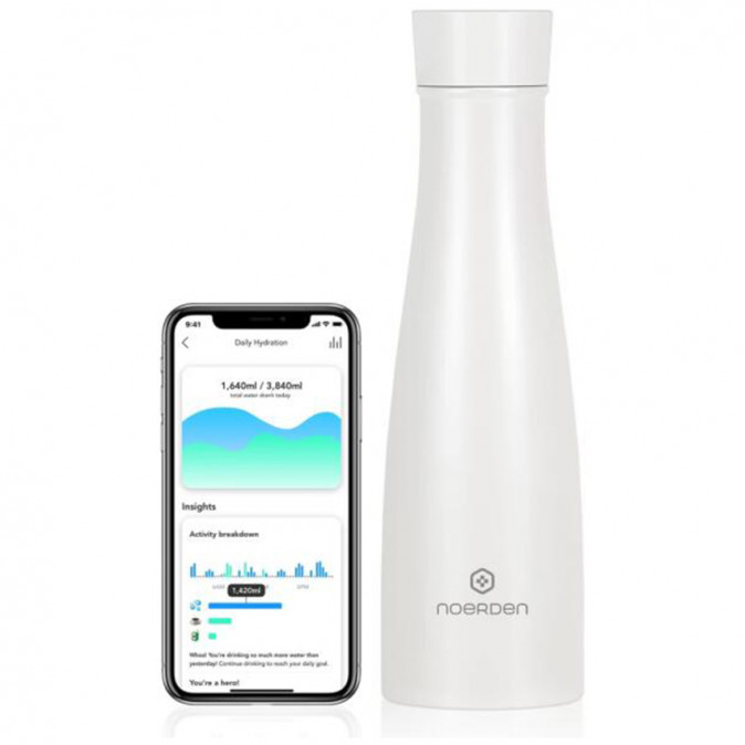 Noerden LIZ 480 ml fehér okospalack PC