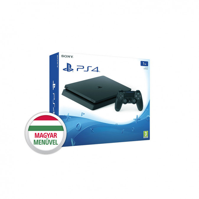 PlayStation 4 (PS4) Slim 1TB (használt) PS4