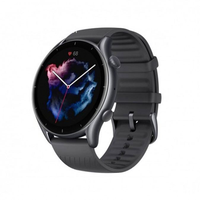 Amazfit GTR 3 okosóra, Thunder Black Mobil