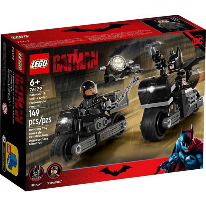 LEGO DC Batman™ & Selina Kyle™ Motorcycle Pursuit (76179) Játék