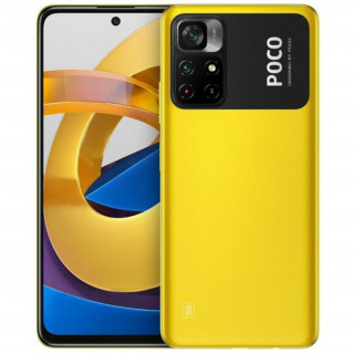 Xiaomi Poco M4 Pro 5G 128GB 6GB RAM Dual Sárga Mobil