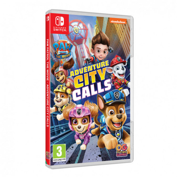 Paw Patrol The Movie: Adventure City Calls (Code in Box) Nintendo Switch