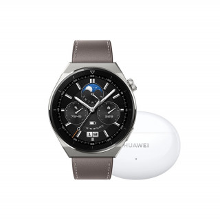 HUAWEI WATCH GT 3 Pro 46mm Szürke bőr Mobil