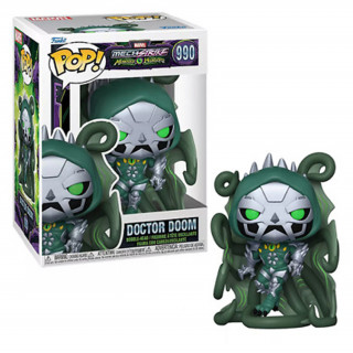 Funko Pop! Marvel: Mech Strike Monster Hunters - Doctor Doom  Bobble-Head Vinyl Figura Ajándéktárgyak