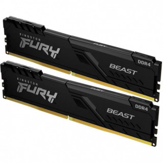 Kingston FURY Beast DIMM kit 16GB, DDR4-3200, CL16 (KF432C16BBK2/16) (Bontott) PC