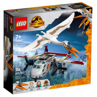 LEGO Jurassic World Quetzalcoatlus Plane Ambush (76947) Játék