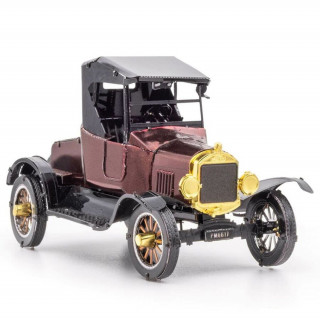 Metal Earth 1925-ös Ford T-modell Runabout - lézervágott acél makettező szett Játék