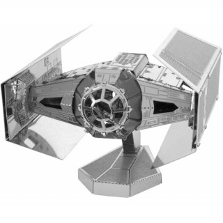 Metal Earth Star Wars Darth Vader TIE Fighter űrrepülője - lézervágott acél makettező szett Játék