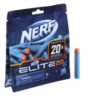 Hasbro Nerf Elite 2.0 szivacslövedék utántöltö - 20db (F0040) Játék