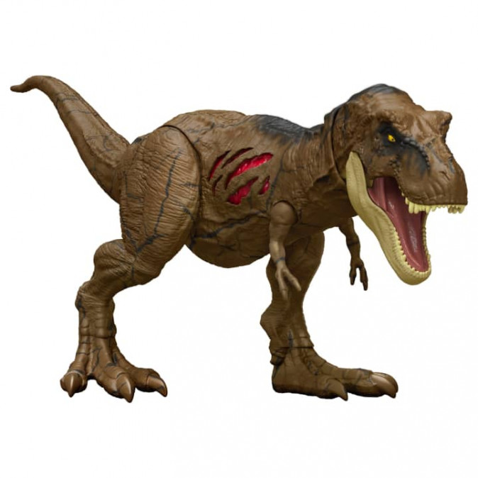 Mattel Jurassic World Dominion: Extreme Damage - Tyrannosaurus Rex (HGC19) Játék