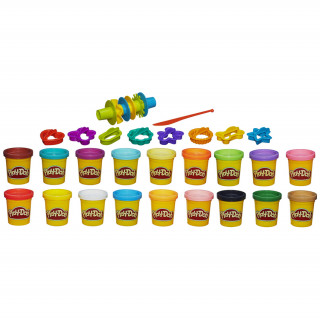 Hasbro Play-Doh: Szuper színkészlet 18db (A4897) Játék