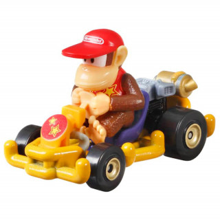 Mattel Hot Wheels: Mario Kart - Diddy Kong Pipe Frame Die-Cast (GRN15) Játék