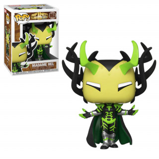 Funko Pop! Marvel: Infinity Warps - Madame Hel #862 Bobble-Head Vinyl Figura Ajándéktárgyak