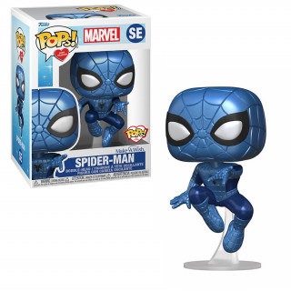 Funko Pops! with Purpose Marvel: Make a Wish - Spider-Man (Metallic) SE Bobble-Head Vinyl Figura Ajándéktárgyak