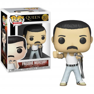 Funko Pop! Rocks: Queen - Freddie Mercury Radio Gaga #183 Vinyl Figura Ajándéktárgyak