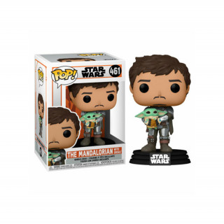 Funko Pop! TV: Star Wars The Mandalorian - The Mandalorian & Grogu #461 Vinyl Figura Ajándéktárgyak