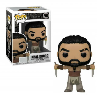 Funko Pop! TV: Game of Thrones - Khal Drogo w/Daggers #90 Vinyl Figura Ajándéktárgyak