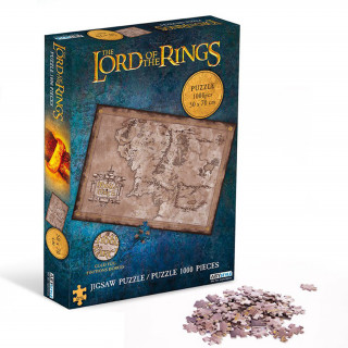 Lord Of The Rings - Middle Earth -  Puzzle 1000 darab - Abystyle Játék