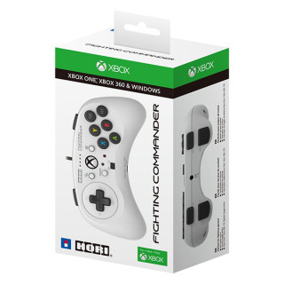 Xbox One Hori Fighting Commander Wired Controller (White) Több platform